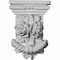 Ekena Millwork 3 7/8"W x 2 1/4"D x 5 3/4"H Rose Corbel COR04X02X06RO - alternate 4